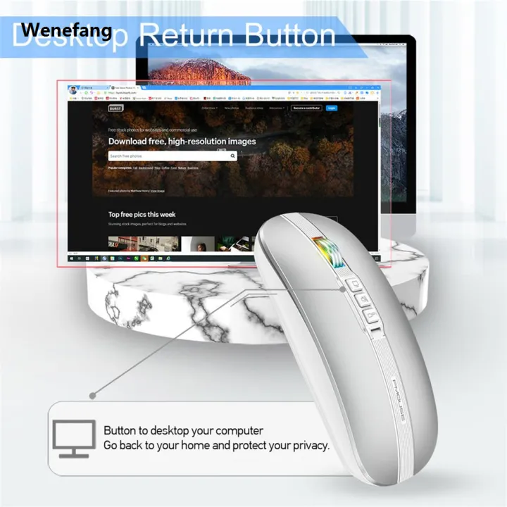 Wenefang%20Home%20Gaming%20Mouse%20Gaming%20Electric%20Ergonomic%20Quiet%201600D%20Dual%20Mode%202.4G%20Wireless%20Profesional%20Mouse%20PI%20Type-C%20Rechargeable%20Sound%20Mouse%20Suitable%20for%20Laptop%20Gaming%20-%20Image%202