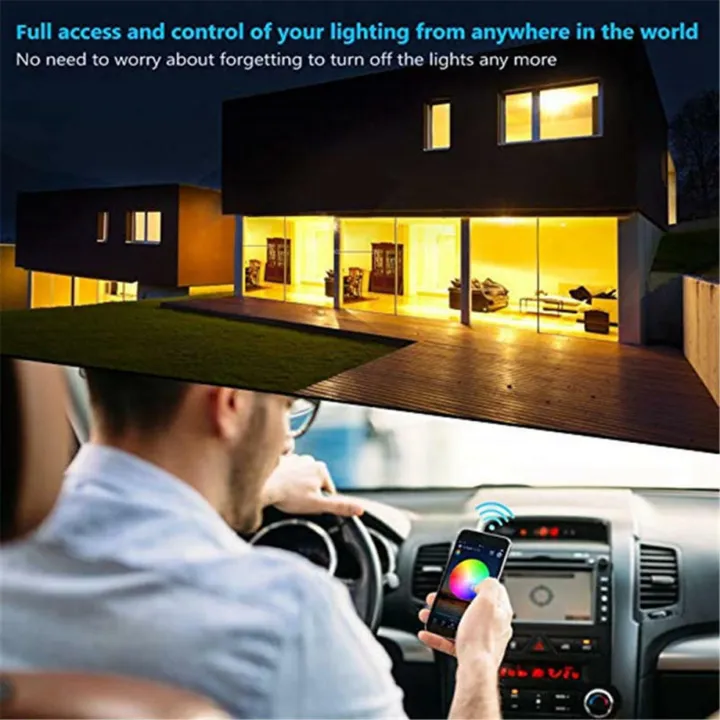 Kqueebee%202X%20Wireless%20Bluetooth%20LED%20Dimmer%20Remote%20Controller%20DC5-24V%20Phone%20APP%20Connection%20Control%20for%20RGB%20Light%20Strip%20Timer%20Switch%20-%20Image%202