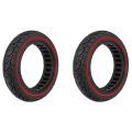 2pcs 10 Inch Electric Scooter Solid Tire ULIP10X2.125 Free Inflatable Nine F20F30F40 Universal Tire. 