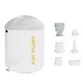 JAERBEE Electric Mini Air Pump with LED Lantern Portable Air Compressor for Outdoor Camping Bed 3.5Kpa Quick Inflate Deflate. 