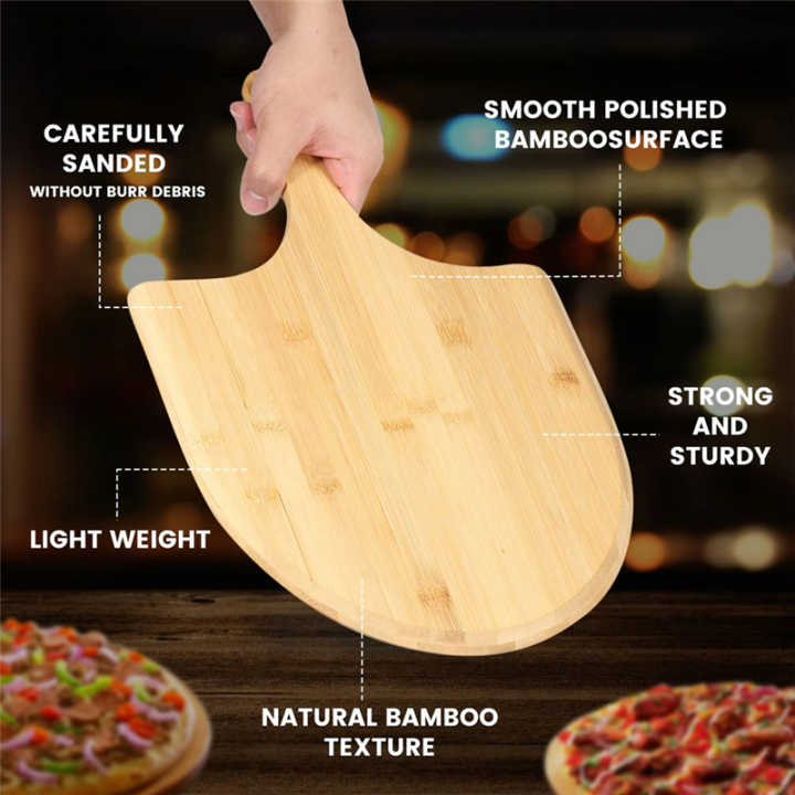 Kqueebee%20Bamboo%20Pizza%20Peel%20Baking%20Tool%20Wooden%20Pizza%20Cutting%20Board%20with%20Comfortable%20Handle%20Pizza%20Peeling%20Cutting%20Board%20-%20Image%205