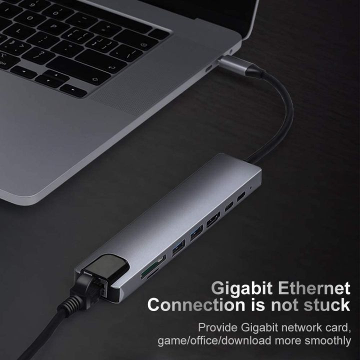 USB%20C%20Hub%20Type%20C%20Hub%20Adapter%208%20In%201%20With%20Ethernet%204K%20HDMI%20USB%203.02%2087W%20PD%20USB-C%20Data%20Port%20And%20SD%20TF%20Docking%20Station%20-%20Image%205