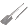 Clay Spade,SDS-Max Shank,40Cr Steel Jackhammer Bit for Freeze Soil. 