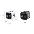 New style Gravity Sensor Flipping LED Display 4 Preset Time Dual Modes Countdown Cooking Study Mini Digital Timer. 