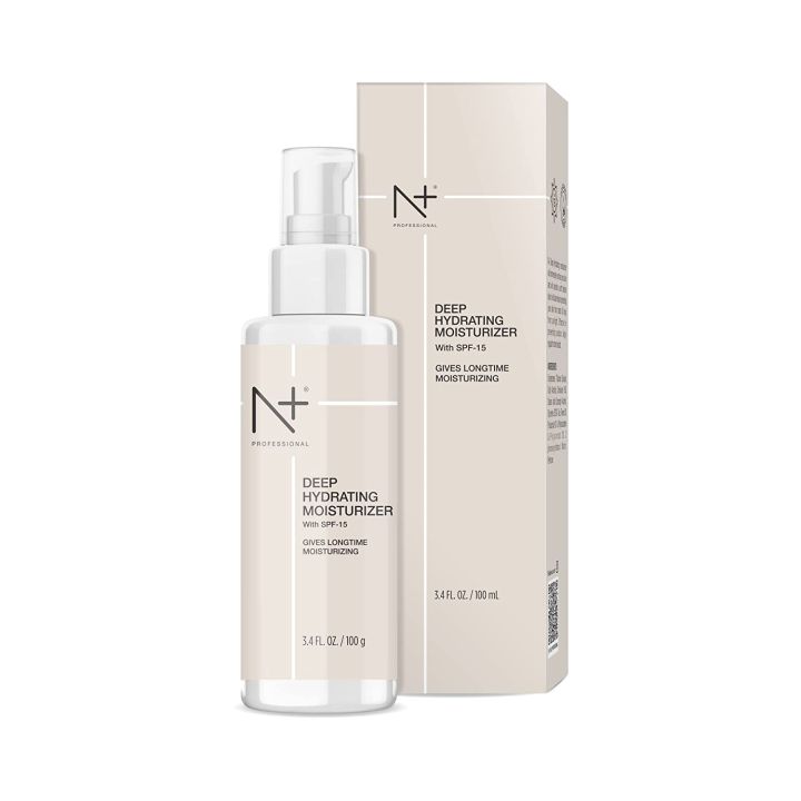 N+ Professional Deep Hydrating Moisturizer with SPF 15 100 ml