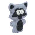 Animal Shaped Fleet Wool Finger Puppet. 