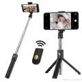 K07 2 in 1 Selfie Stick & Tripod. 