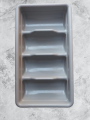 Cutlery Tray Grey Plastic/Cutlery Tray With Compartment For Spoon And Fork. 