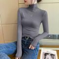 Tailor Stitch Turtle Neck Stretchy Full Sleeve High Neck For Women. 