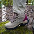 QIFENG Outdoor Spukep  Waterproof Hiking Sneakers Non-slip Trekking Climbing Shoes | Snow Boots For Women (Article-12161). 
