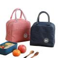 Handy Sized Bento Thermal Insulated Lunch Bag / Cover, Tiffin Bag with Outer Pouch Size 21*13cm*19cm. 