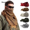 Wenefang Summer Unisex Tactical Arab Cycling Mask Scarf For Man Women Fashion Original Lightweight Hijab Scarf Spring Army Plaid Head Scarf Mask. 