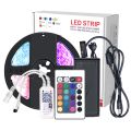 RGB LED Strip Phone Control Wireless WiFi Tape Works Wifi Controller Light with Colorful RGB US Plug. 