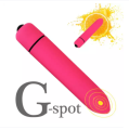 Powerful 10 Speed Vibrating Mini Bullet Shape Vibrator Waterproof G-spot Massager Sex Products. 