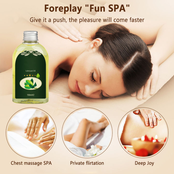 Fashion Male Soothing Men Soothing Ingredients Plant Natural Oil Massage Milliliters 130 Sensual Lubricant Body Lubricant