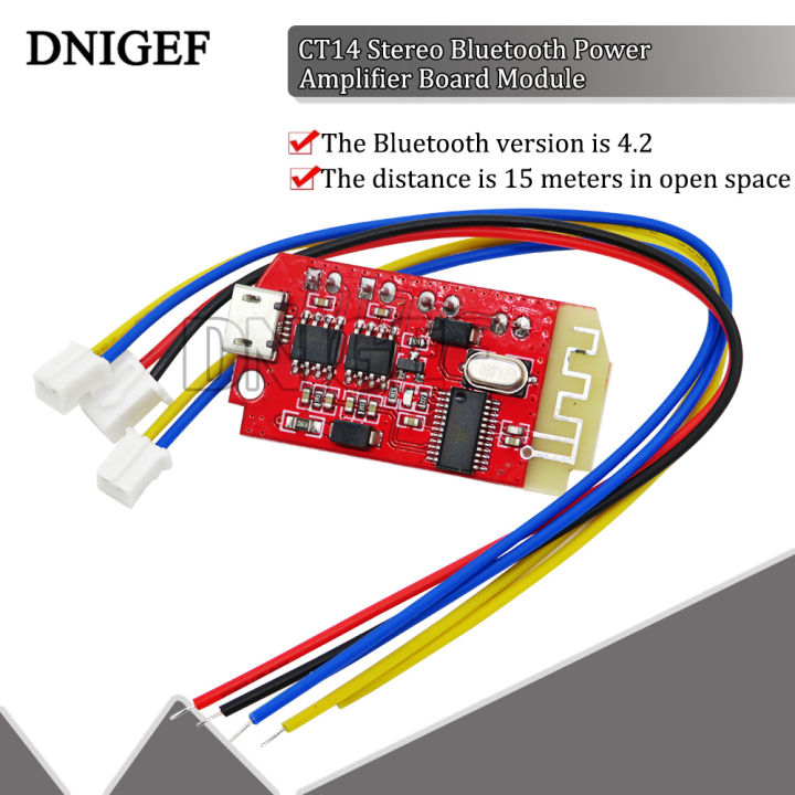 Modified%20DIY%20Charging%20with%205W%20Class%20F%20Power%20Amplifier%20Board%204.2%20Micro%20CT14%20Stereo%20Bluetooth%20Audio%20Module%205W%20Speaker%20-%20Image%202