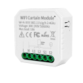 1 PCS Tuya WIFI Smart Curtain Module Switch APP Remote Control White Plastic for Alexa Home Voice Control. 