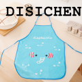 DISICHEN 2025 New Panda Kids Aprons Waterproof 50*70cm BBQ Bib Apron For Women's Kitchen Apron Cooking Baking Restaurant Workwear Cleaning Tools. 