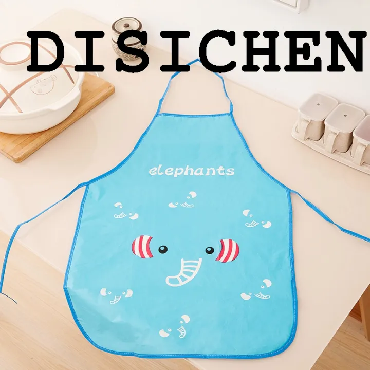 DISICHEN%202025%20New%20Panda%20Kids%20Aprons%20Waterproof%2050*70cm%20BBQ%20Bib%20Apron%20For%20Women's%20Kitchen%20Apron%20Cooking%20Baking%20Restaurant%20Workwear%20Cleaning%20Tools%20-%20Image%205