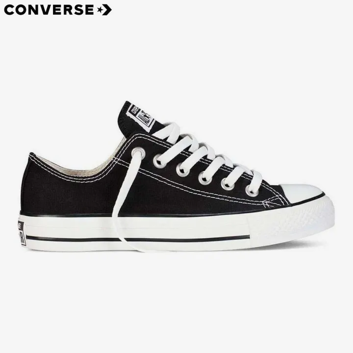Converse%20%20Black%20Chuck%20Taylor%20All%20Star%20Low%20Top%20Sneakers%20For%20Unisex%20M9166C%20-%20Image%202