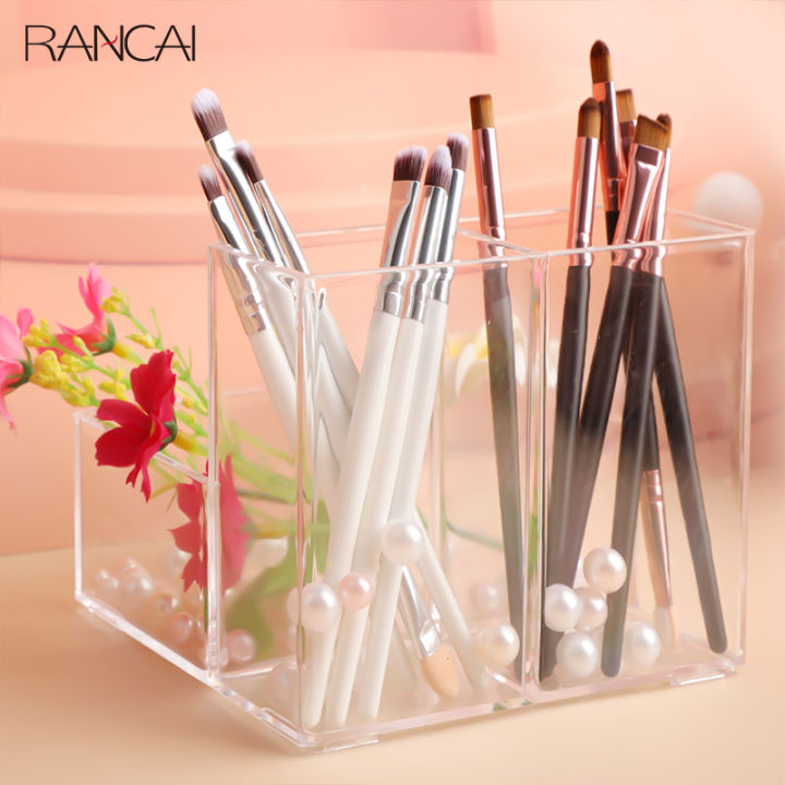 Beauty Facial Synthetic Mascara Brush Eyebrow Set Eye Makeup Brush 6Pcs Eyeshadow Foundation Soft Hair Makeup Tools
