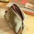 New Fashion Women's Retro Zero Wallet Cute Mini Canvas Card Bag Coin Bag Bayline. 