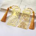 10*4.3cm Bookmark Hollowed Book Clip Kitten Pendant for Book Lovers Reading Stationery. 
