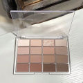 Eye Palette, Eyeshadow System, Color Saturation, Pearl Matte Eyeshadow Color, 16 Mugeeleen, Fine Glitter, Low Everyday Makeup. 