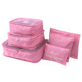 6 Pcs Cloth Organizer Pouch Laundry Zipper Bags Travel Luggage Packing Bag - Bags | Travel Packing Bags. 