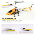 Full Set Replacement Parts for S107 RC Helicopter, Main Blades, Main Shaft,Tail Decorations, Tail Props, , Gear Set,Connect Buckle-Yellow Set- A. 