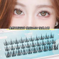 Lazy false eyelash trilogy three-row outfit natural simulation light natural single-cluster segmented false eyelash female. 
