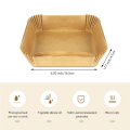 JINMY 200Pcs Air Fryer Paper Liner, Non-Stick Disposable Air Fryer Liners, Square Paper, Parchment Paper for Baking. 