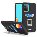 lthmy for Samsung Galaxy A52 5G A52S Shockproof Armor Case Ring Stand Phone Back Cover. 
