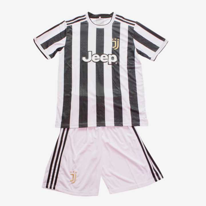 Black/White Juventus Team Home Jersey For Men