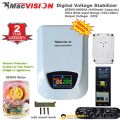 MacVision Servo 8000VA (6400watt) Best for EV Car Charging 8KVA Automatic Digital Voltage Stabilizer, Regulator, Volt Gurard. 