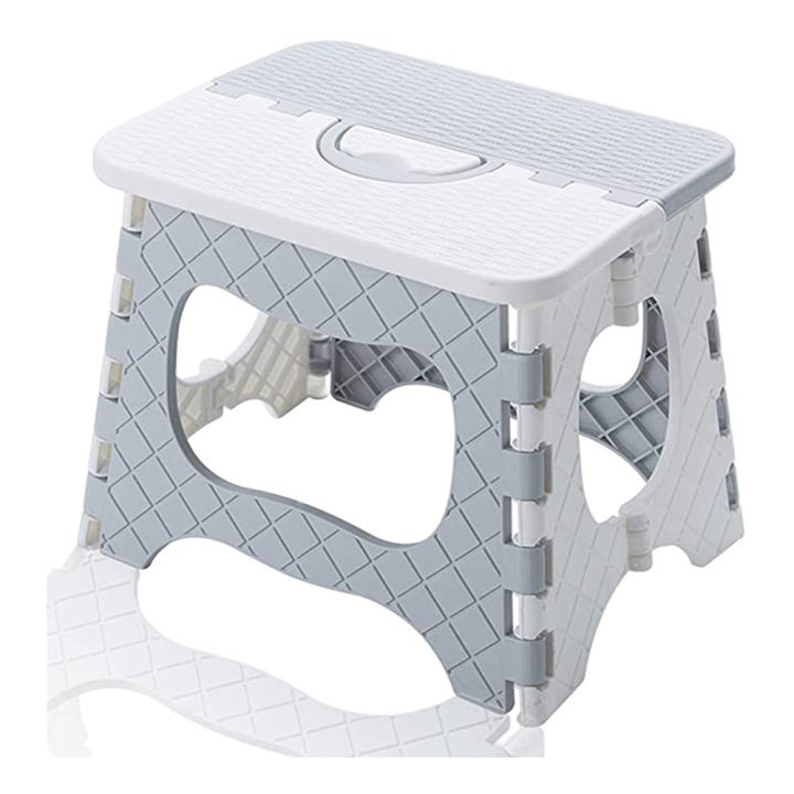 JAERBEE Folding Step Stool - Portable, Small Size for Easy Storage, Easy for Adults to Use in the Bathroom, Garden, Kitchen