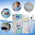 16-In-1 Water Test Strips Fluoride Test Kit 100 Strips Home Water Quality Test Kit. 