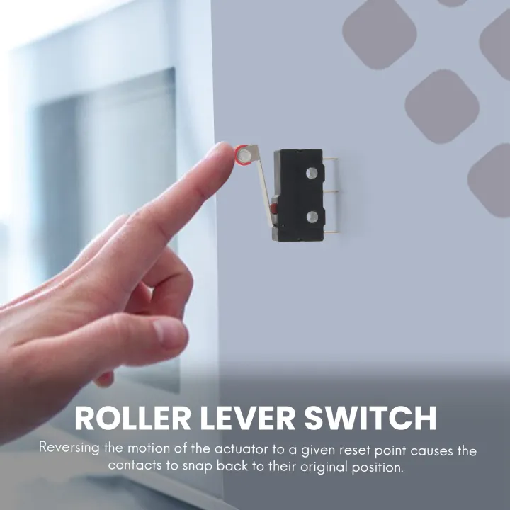 10%20Pcs%20Mini%20Micro%20Limit%20Switch%20Roller%20Lever%20Arm%20SPDT%20Snap%20Action%20LOT%20-%20Image%206