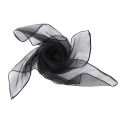 fasdaga 2X Lovely Fashion Plain Square Chiffon Neck Scarf Scarves 70 cm x 70cm (Black). 