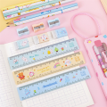 Kawaii Kit Complete Supplies (Pencil 2Pcs, Eraser, Sharpener,Ruler) Utiles Escolares. 