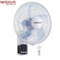 Wega (W-1664R) 16 Inch Wall Fan With Remote Control. 