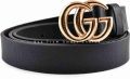 Women Casual, Formal, Party, Evening Black, Gold Artificial Leather Belt - Fashion | Belts For Women | Women's Wear |. 
