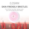 Luxury KSKIN silicone facial cleansing brush manual massage facial brush soft bristles exfoliator double sided face wash brush. 