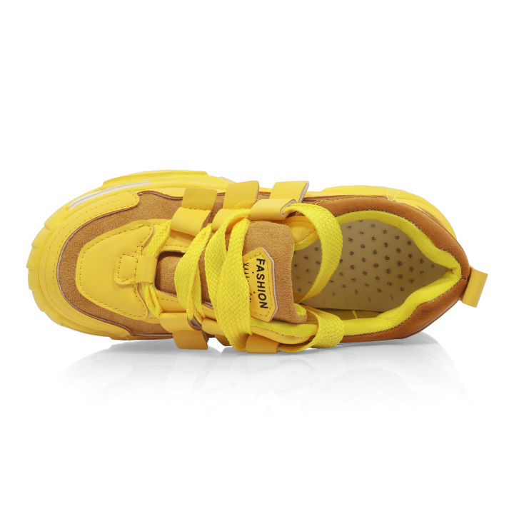 Yellow%20Premium%20Comfortable%20Sneaker%20Shoes%20For%20Women%20-%20Image%203