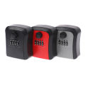 Smart Code Password Key Lock Box Storage Key Wall Mounted Key Safe Box Waterproof Outdoor Keybox 4 Digits Passwords FUHENG. 