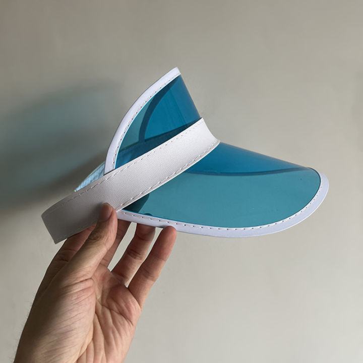 Summer%20Sun%20Hat%20Transparent%20Visor%20Clear%20Plastic%20PVC%20Anti-UV%20Sunscreen%20Cap%20Muqin%20-%20Image%206