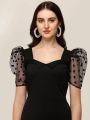 One Piece Dresses |Knee-Length Dress | Bodycon Western Dress for Women| Girl's Short Dress. 