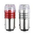 Car Tail Brake Light Strobe Flashing LED Lamp Motorcycle Warning Light Bulb Red Dounp. 
