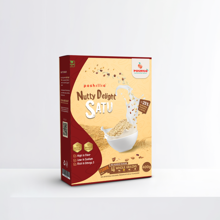 Poshilo's Nutty Delight Satu 400g (Local Sattu)