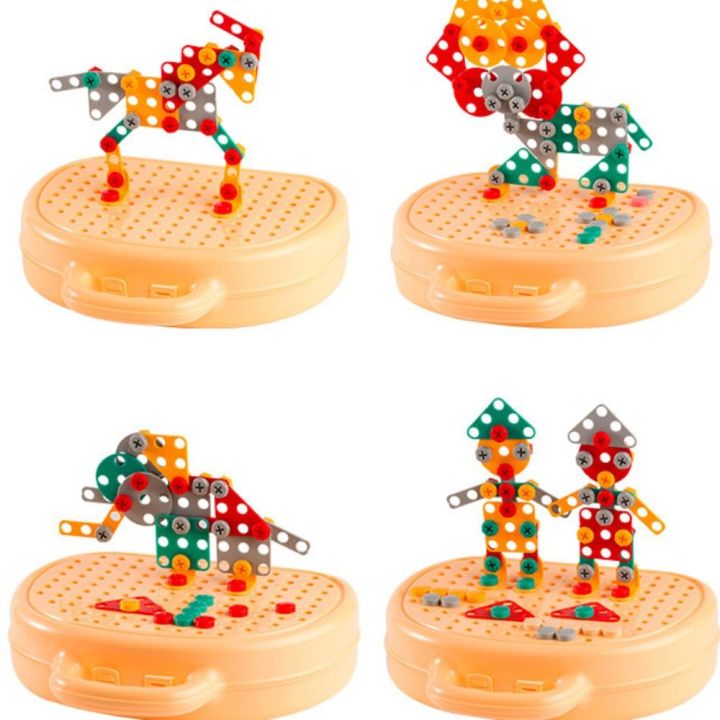Creative%20203%20Pieces%20Baby%20Puzzle%20Assembling%20Toys%20Hands-On%20Interactive%20Screw%20Tool%20Set%20Toys%20STEM%20Creative%20Mosaic%20Puzzle%20Children%20Repair%20Kit%20Assembly%20Tool%20Box%20-%20Image%208